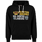 Men's Boston Bruins 2016 Winter Classics Black Crosstown Striker Pullover Sweatshirt,baseball caps,new era cap wholesale,wholesale hats